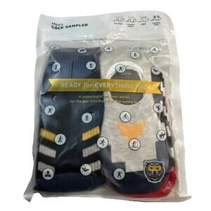 Men's Pair of Thieves Sock Sampler 4 PACK Size 8-12 No Show, Ankle, Crew NEW